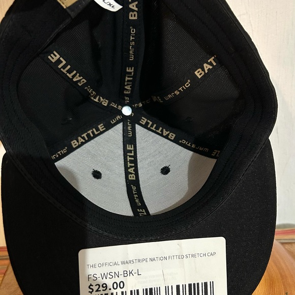 NWT OFFICIAL WARSTRIPE NATION LIGHTWEIGHT FITTED STRETCH SZ L/XL - Picture 4 of 9